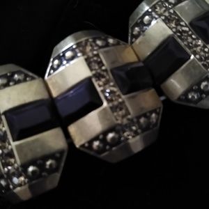 J. Crew Jewelry - JCrew Purple and Crystal Bracelet J. Crew Jewelry - JCrew Purple and Crystal Bracelet